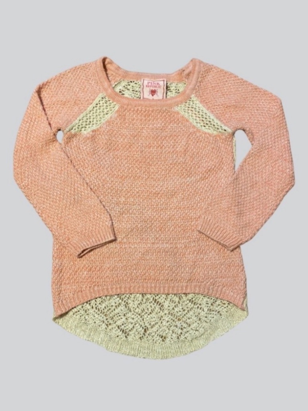Pink Republic Acrylic Knit Sweater